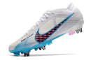 Chuteira Nike Mercurial Vapor XV Elite SG Campo - Branco e Azul