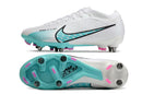 Chuteira Nike Mercurial Vapor XV Elite SG Campo - Branco e Azul