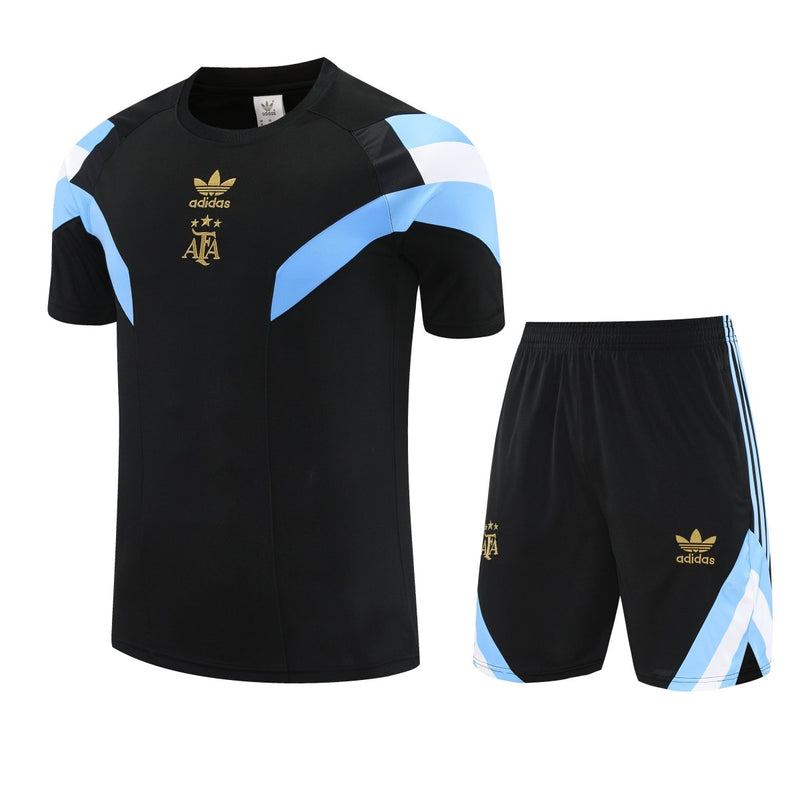 Kit de Treino adulto Argentina 2025/26 Short e Camisa