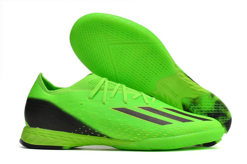 Chuteira Adidas X Speed Portal 3 Futsal - Verde
