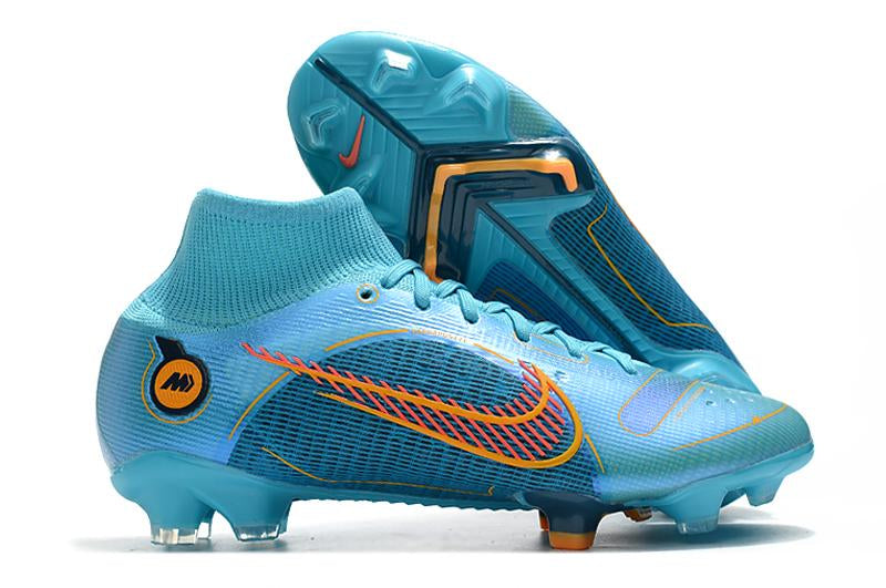 Chuteira Nike Mercurial Superfly 8 Elite Campo - Azul