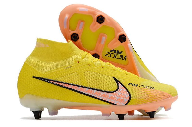 Chuteira Nike Mercurial Superfly IX Elite SG Campo - Amarela