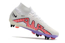 Chuteira Nike Mercurial Superfly IX Elite SG Campo - Branco e Vermelho