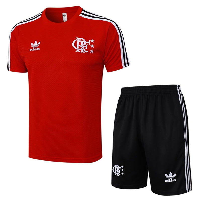 Kit de Treino adulto Flamengo 2025/26 Short e Camisa
