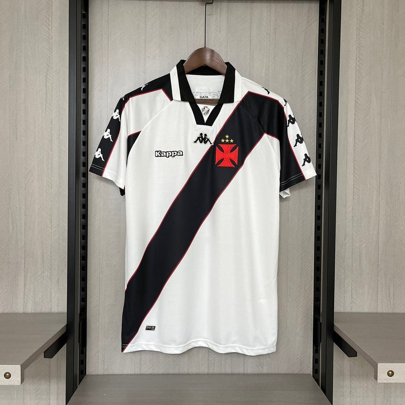 Camisa Retrô Vasco II 1997- Kappa Masculina - Branca