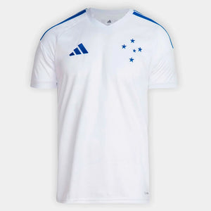 Camisa Cruzeiro II 2026/27 Torcedor Adidas Masculina - Branco+Azul
