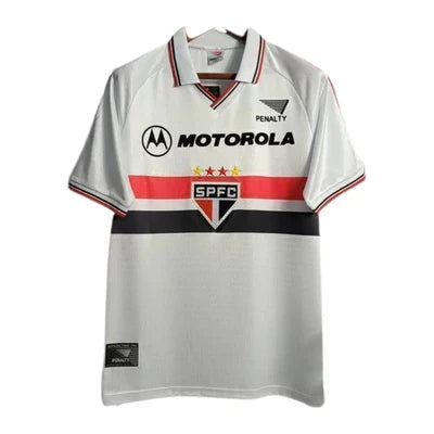 Camisa Retrô São Paulo Motorola 1999 Home