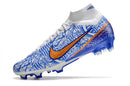 Chuteira Nike Air Zoom Mercurial Superfly IX Elite Campo - Azul
