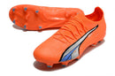 Chuteira Puma Ultra Ultimate Campo - Laranja e Branco