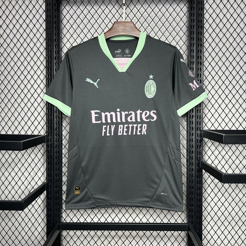 Camisa AC Milan III 24/25 Masculina Verde - Torcedor Puma