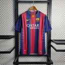 Camisa Barcelona Retrô 2015 Azul e Grená - Nike