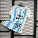 Camisa do Málaga I 24/25 - Branca e azul