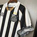 Camisa do Santos 24/25 Preta e Branca (Neymar JR 10 Incluso)