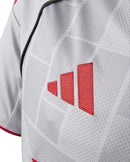 Camisa Lyon III 25/26 - Torcedor Adidas Masculina - Cinza e vermelha