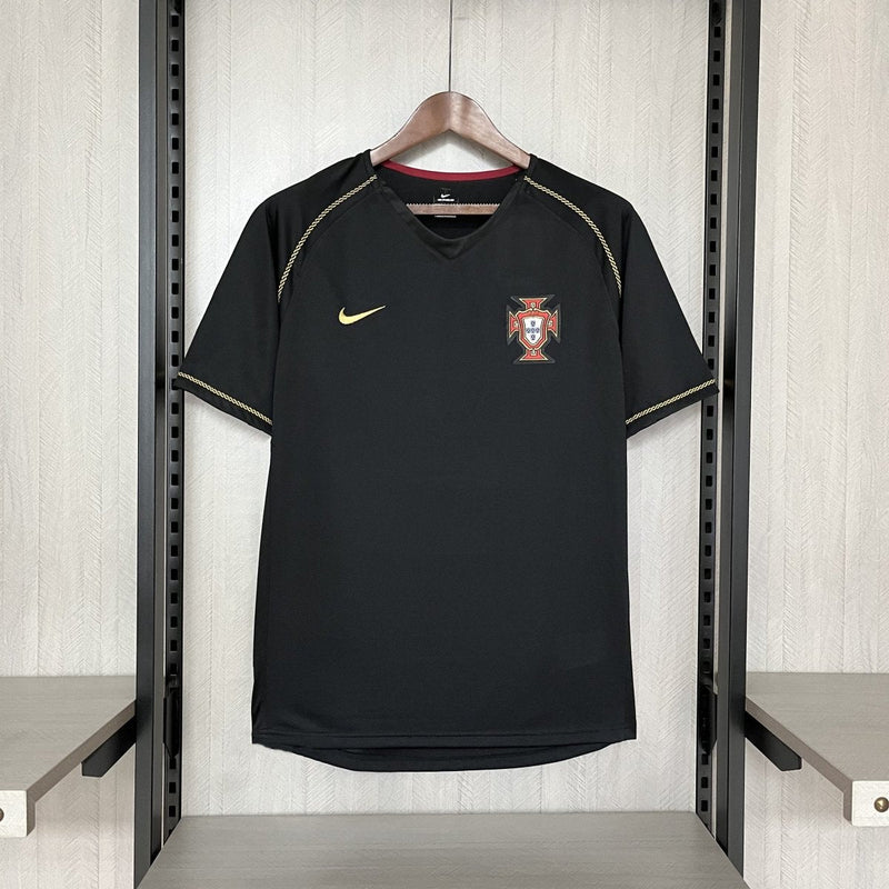 Camisa Portugal Retrô 2006 Preta