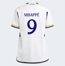 Camisa Real Madrid I 23/24 Branca com personalização incluida "MBAPPÉ 9"