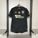 Camisa Reebok Botafogo 24/25 Casa -  Preta e dourado (Com todos patrocinadores)