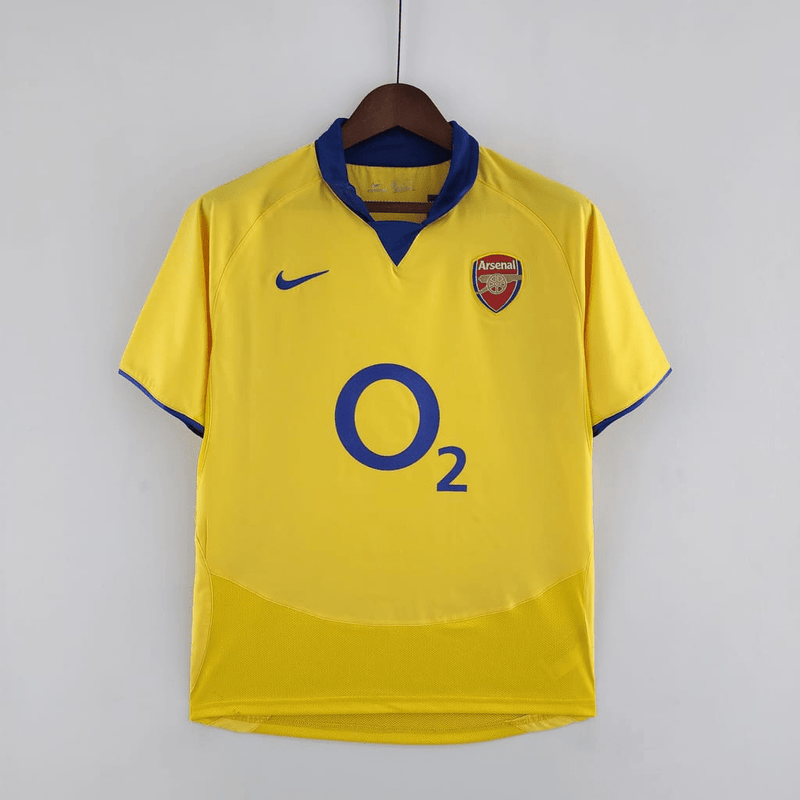 Camisa Retrô ARSENAL 2003-2005 AMARELA