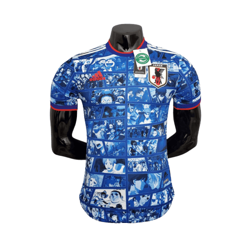 Camisa Seleção Japão [Especial Anime] 2021 Adidas - Azul