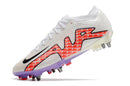 Chuteira Nike Mercurial Vapor XV Elite SG Campo - Branca e Vermelha